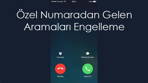 Numara engelleme nasıl yapılır turkcell